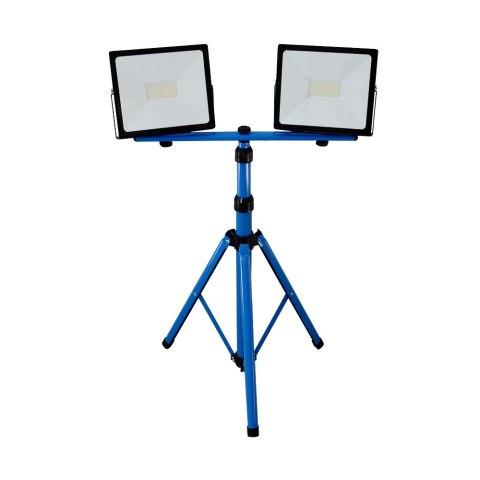 Lampa LED naświetlacz 2x50W na statywie budowlana Lampa LED naświetlacz 2x50W na statywie budowlana