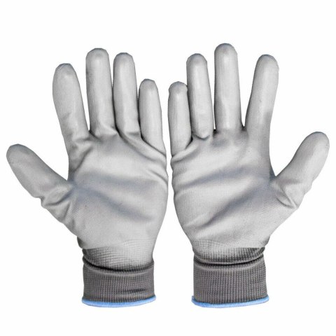 RĘKAWICZKI RĘKAWICE POWŁOKA PU ROBOCZE S-XXL 10 PAR RĘKAWICZKI RĘKAWICE POWŁOKA PU ROBOCZE S-XXL 10 PAR