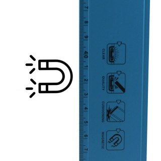 Poziomice magnetyczne 10 / 60 / 120 / 180cm zestaw