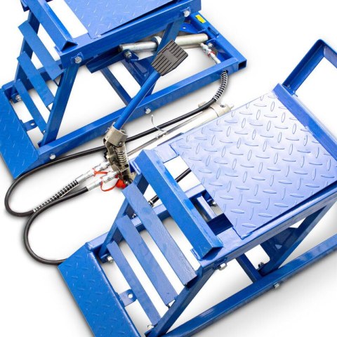Rampy z podnośnikiem hydraulicznym najazdy samochodowe 2720kg Rampy z podnośnikiem hydraulicznym najazdy samochodowe 2720kg