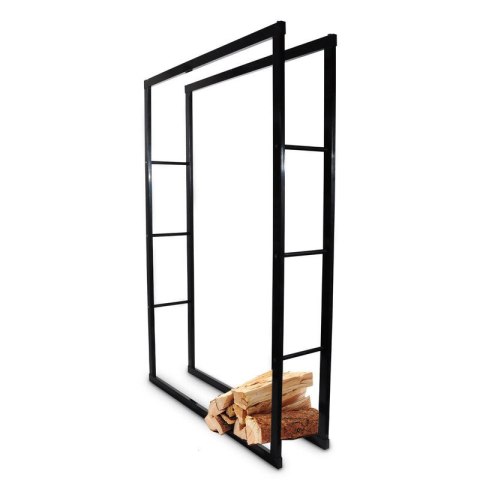 Stojak organizer kosz designerski na drewno kominkowe opałowe 100x25x150cm Stojak organizer kosz designerski na drewno kominkowe opałowe 100x25x150cm