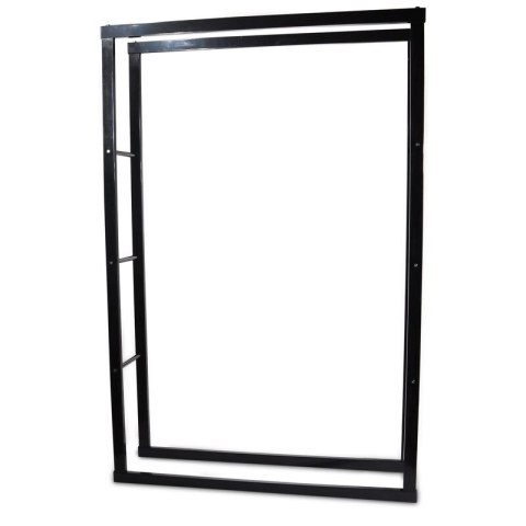 Stojak organizer kosz designerski na drewno kominkowe opałowe 100x25x150cm Stojak organizer kosz designerski na drewno kominkowe opałowe 100x25x150cm