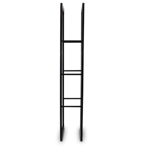 Stojak organizer kosz designerski na drewno kominkowe opałowe 40x25x150cm