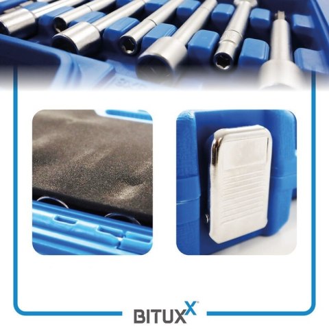 Klucze do montażu demontażu amortyzatorów 1/2" 18 elementów