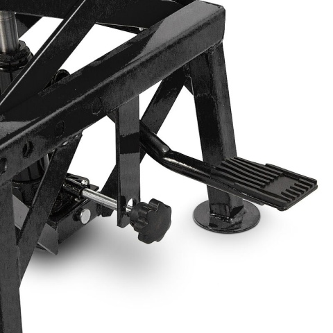 Podnośnik HYDRAULICZNY Nożycowy 135 KG do motocykla motoru czarny