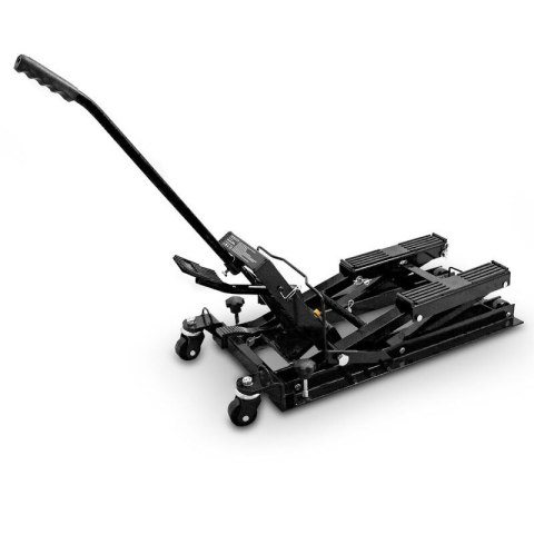 Podnośnik motocyklowy podnośnik hydrauliczny platforma 680kg czarny