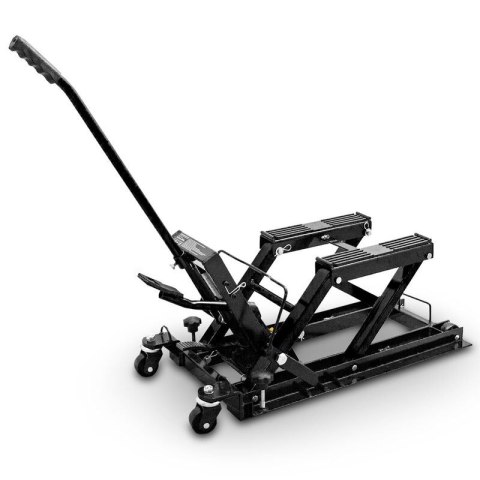 Podnośnik motocyklowy podnośnik hydrauliczny platforma 680kg czarny