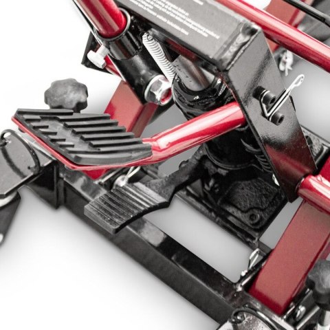 Podnośnik motocyklowy podnośnik hydrauliczny platforma 680kg czerwony