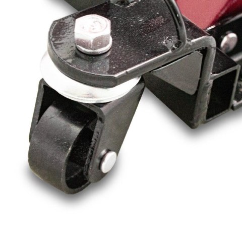 Podnośnik motocyklowy podnośnik hydrauliczny platforma 680kg czerwony