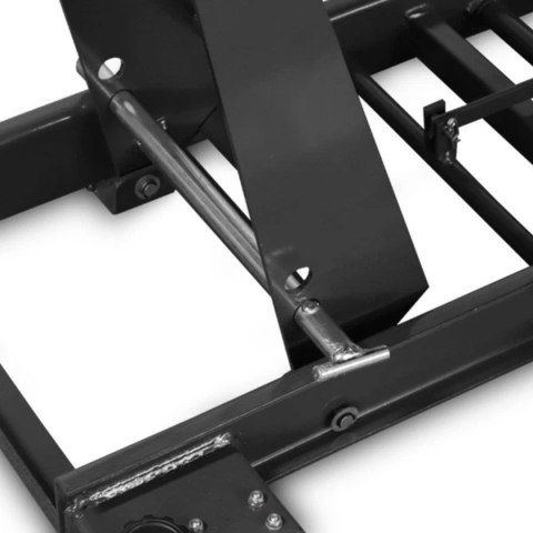 Podnośnik nożycowy hydrauliczny platforma serwisowa do motocykli 460kg czarny