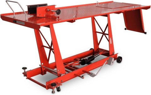 Podnośnik nożycowy hydrauliczny platforma serwisowa do motocykli 460kg