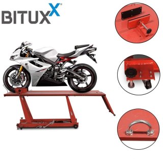 Podnośnik nożycowy hydrauliczny platforma serwisowa do motocykli 460kg