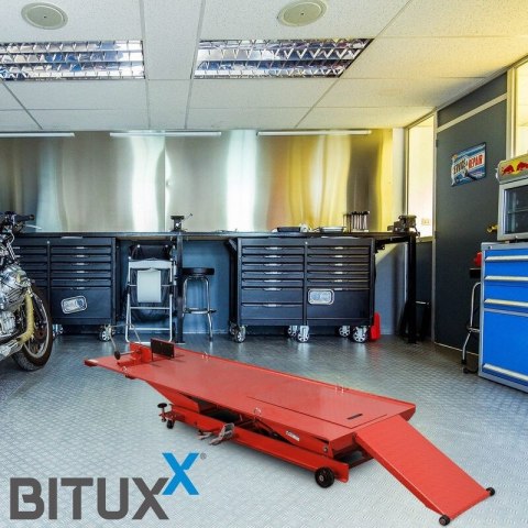 Podnośnik nożycowy hydrauliczny platforma serwisowa do motocykli 460kg