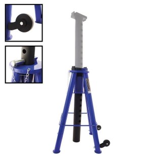 Podpora Kobyłka Podstawka Warsztatowa do 12T 74-122cm Niebieska
