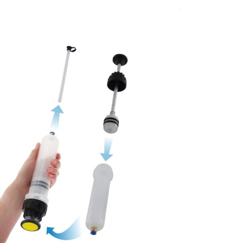 Pompka ręczna do napełniania i odsysania oleju 200ml