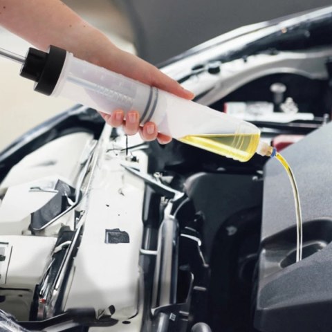 Pompka ręczna do napełniania i odsysania oleju 500ml