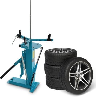 Ręczna montażownica zmieniarka do opon samochodowych 4-19 cali