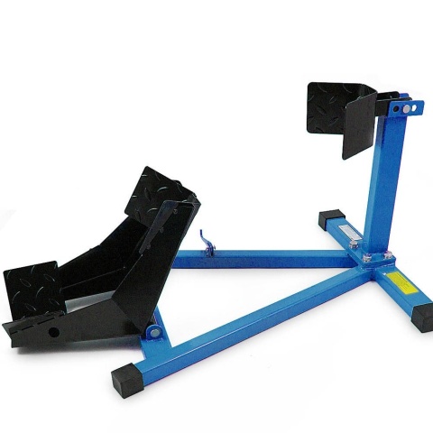 STOJAK DLA MOTORÓW PRZEDNI TRANSPORTOWY 17 - 21 CALI NIEBIESKI