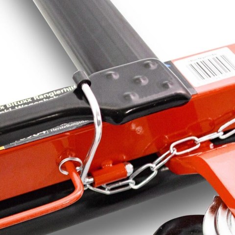 Wózek rolka pod koła z podnośnikiem hydraulicznym 680kg 2 szt czerwony