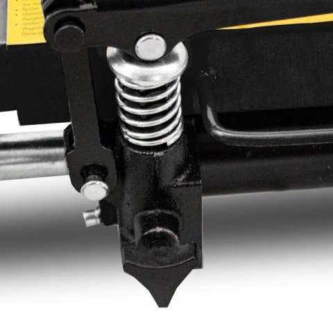 Wózek rolka pod koła z podnośnikiem hydraulicznym 680kg 4 szt. czarny