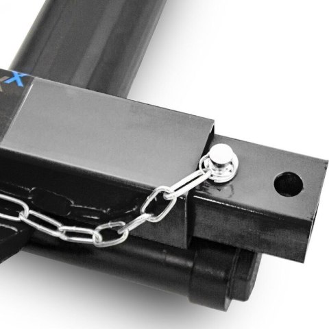 Wózek rolka pod koła z podnośnikiem hydraulicznym 680kg 4 szt. czarny