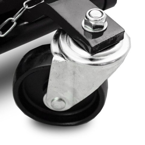 Wózek rolka pod koła z podnośnikiem hydraulicznym 680kg 1 szt. czarny