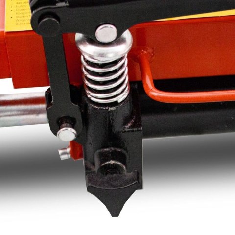 Wózek rolka pod koła z podnośnikiem hydraulicznym 680kg 1 szt czerwony