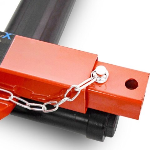 Wózek rolka pod koła z podnośnikiem hydraulicznym 680kg 1 szt czerwony