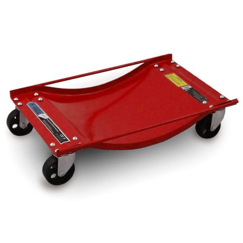 4x Wózki Manewrowe pod koła SERWISOWE Udźwig 4x450KG 1800kg Czerwone 4x Wózki Manewrowe pod koła SERWISOWE Udźwig 4x450KG 1800kg Czerwone