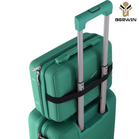 Zestaw Walizek BERWIN ABS Morska Bryza 4szt – XL L M + Kuferek