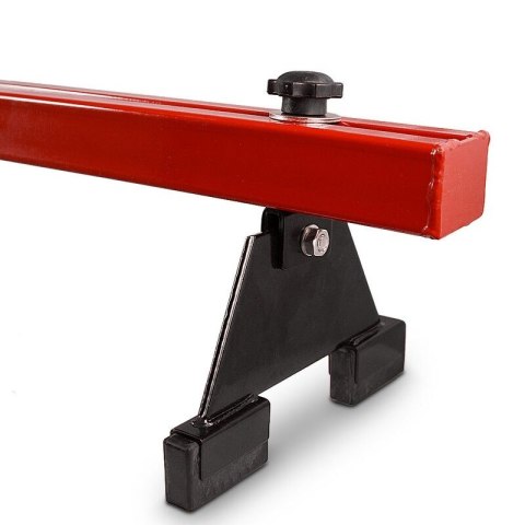 Belka mostek do podwieszania silnika skrzyni biegów do 500 kg czerwona