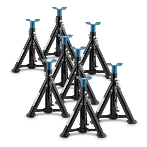 Kobyłki podpórki samochodowe składane regulowane 2T 2000kg 8 sztuk