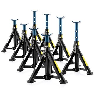 Kobyłki podpórki samochodowe składane regulowane 3T 3000kg 8 sztuk