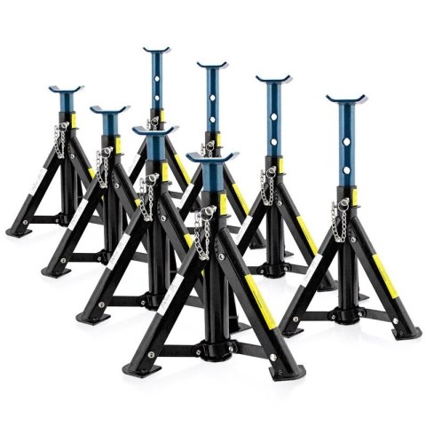 Kobyłki podpórki samochodowe składane regulowane 3T 3000kg 8 sztuk