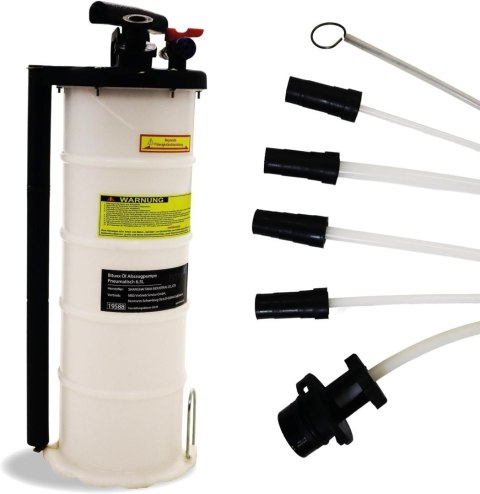 Pompa do Odciągania Oleju Manualna Pneumatyczna 6,5L