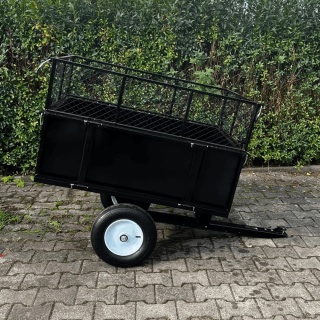 Przyczepka wywrotka do traktorka ogrodowego quada 300kg 114x76cm