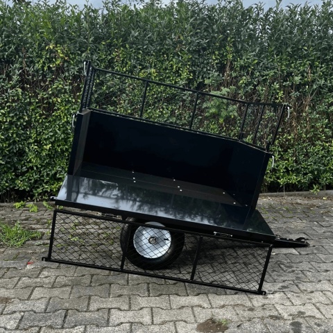 Przyczepka wywrotka do traktorka ogrodowego quada 300kg 114x76cm