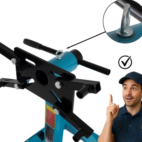 Stojak na silnik składany Podpora do montażu silnika Regulowana 500 kg