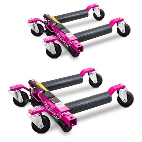 Wózek Manewrowy Hydrauliczny 680 kg Podnośnik Pod Koła Samochodu 2 szt.