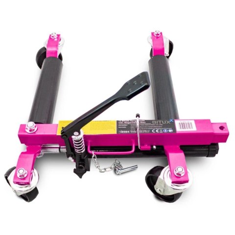 Wózek Manewrowy Hydrauliczny 680 kg Podnośnik Pod Koła Samochodu 2 szt.