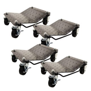 Wózki rolki manewrowe samochodowe 4x 680kg