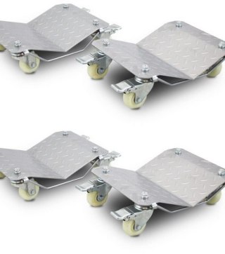 Wózki rolki manewrowe samochodowe 4x 680kg