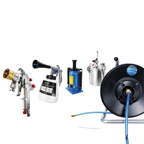 Zwijacz Wąż Pneumatyczny 20m Bęben 15bar 1/4" Kompresor