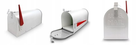 SKRZYNKA AMERYKAŃSKA POCZTOWA USA MAIL BIAŁA SKRZYNKA AMERYKAŃSKA POCZTOWA USA MAIL BIAŁA