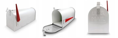 SKRZYNKA AMERYKAŃSKA POCZTOWA USA MAIL BIAŁA SKRZYNKA AMERYKAŃSKA POCZTOWA USA MAIL BIAŁA