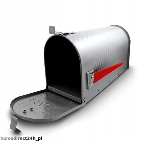 SKRZYNKA AMERYKAŃSKA POCZTOWA USA MAIL SREBRNA SKRZYNKA AMERYKAŃSKA POCZTOWA USA MAIL SREBRNA