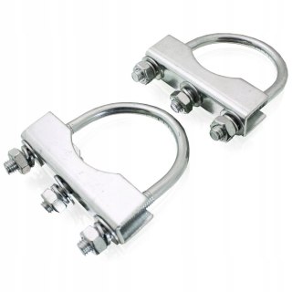 Zacisk mocujący do rury dyszla przyczepy 60mm 2szt