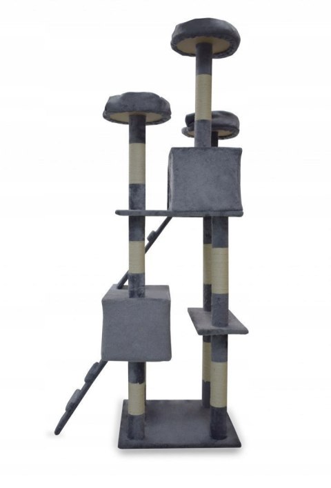DRAPAK DLA KOTA JASNOSZARY 170CM DRZEWKO LEGOWISKO