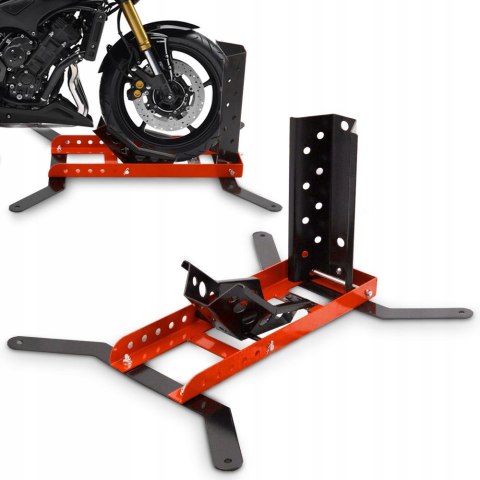 Uchwyt transportowy do motocykla motoru 450kg czerwony