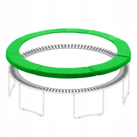 OSŁONA DLA KRAWĘDZI TRAMPOLINY O ŚREDNICY 305 10FT W KOLORZE JASNOZIELONYM OSŁONA DLA KRAWĘDZI TRAMPOLINY O ŚREDNICY 305 10FT W KOLORZE JASNOZIELONYM